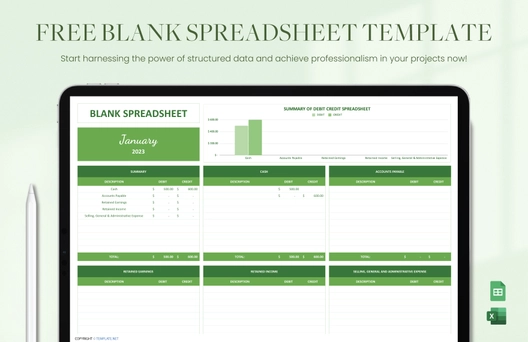 Blank Spreadsheet