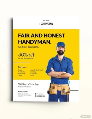 Handyman Flyer Template
