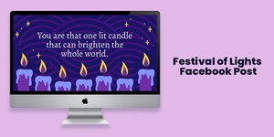 Festival of Lights Facebook Post