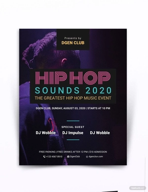 Hip-hop Flyer Template