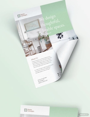 Interior Design Flyer Template