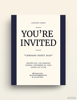 Invitation Flyer Template