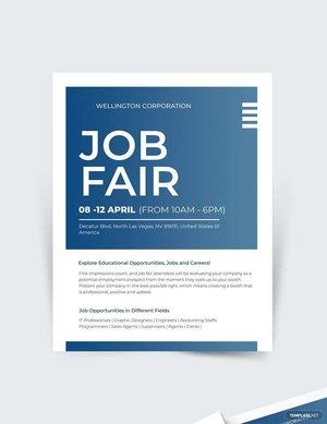 Job Fair Flyer Template