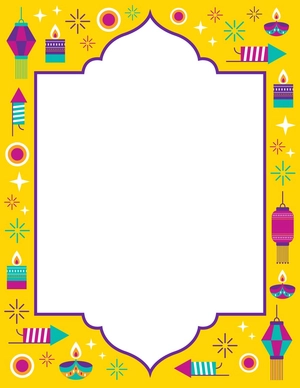 Festival of Lights Border
