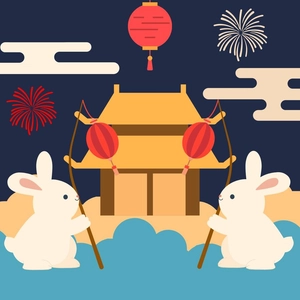 Festival of Lights Cartoon