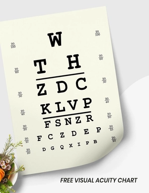 Visual Acuity Chart
