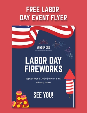 Labor Day Event Flyer