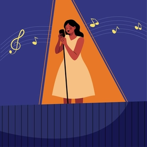 Music Festival Cartoon Clipart