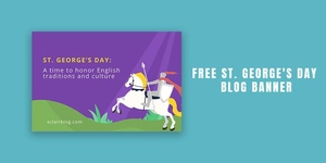 St. George's Day Blog Banner
