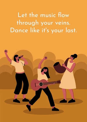 Music Festival Greeting Card
