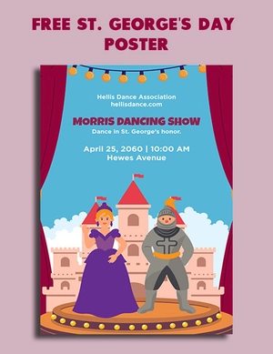 St. George's Day Poster