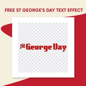 St. George's Day Text Effect