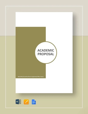 Academic Proposal Template
