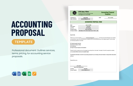 Accounting Proposal Template Accounting Proposal Template