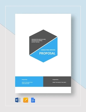 Consulting Services Proposal Template