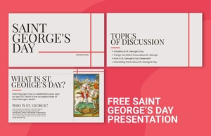St. George's Day Presentation