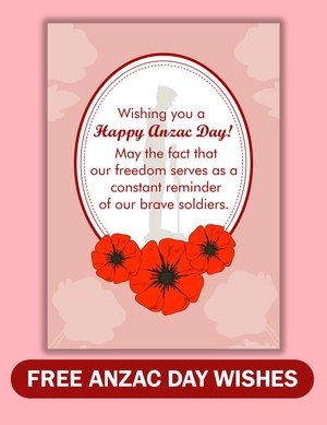 Anzac Day Wishes