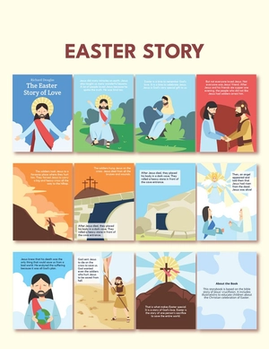 Easter Story Template
