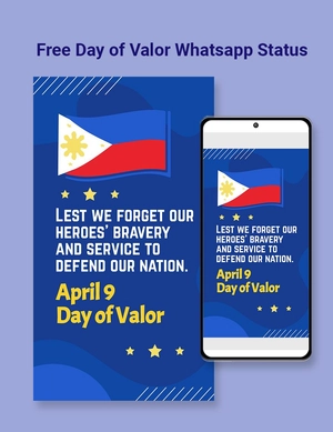 Day of Valor Whatsapp Status