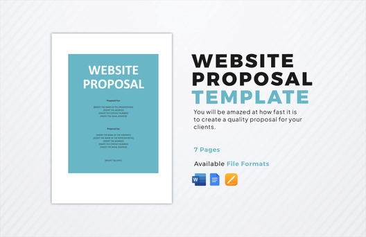 Website Proposal Template