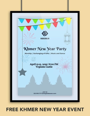 Khmer New Year Event