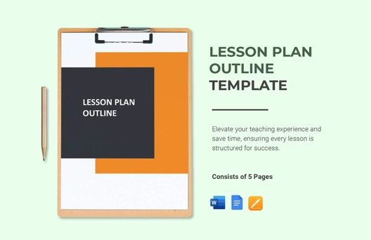 Lesson Plan Outline Template Lesson Plan Outline Template