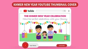 Khmer New Year Youtube Thumbnail Cover