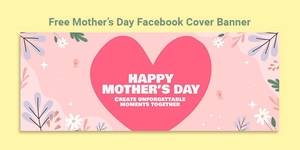Mother's Day Facebook Cover Banner