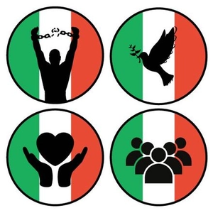 Italy Liberation Day Icons