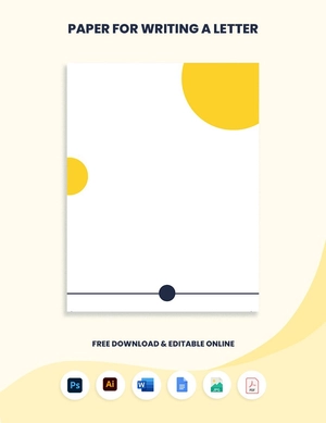 Paper for Writing a Letter