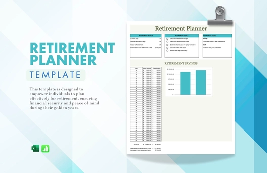 Retirement Planner Template Retirement Planner Template