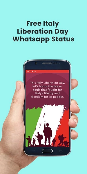Italy Liberation Day Whatsapp Status