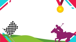Horse Race Transparent Clipart