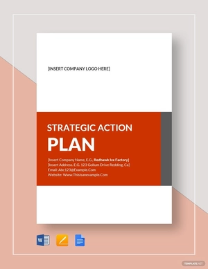 Strategic Action Plan Template