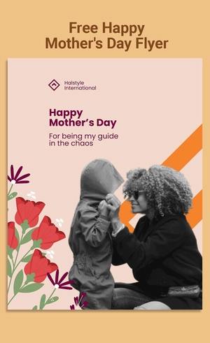 Happy Mother's Day Flyer