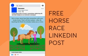 Horse Race Linkedin Post Horse Race Linkedin Post