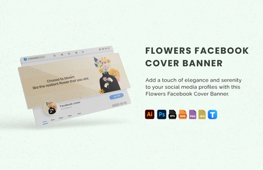 Flowers Facebook Cover Banner