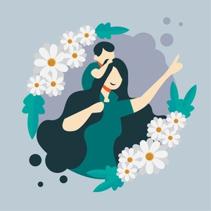 Mother Design Clipart