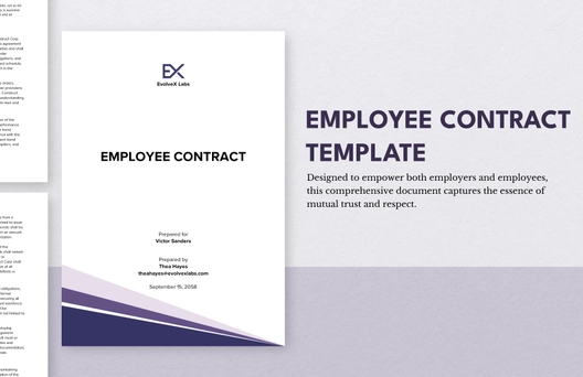 Employee Contract Template Employee Contract Template