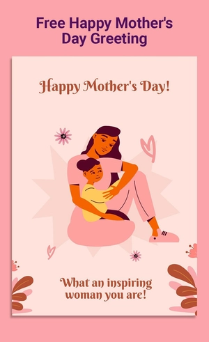 Happy Mother's Day Greeting Card