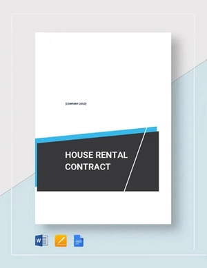 House Rental Contract Template