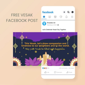 Vesak Facebook Post