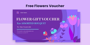 Flowers Voucher