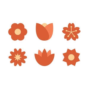 Flowers Symbols Clipart