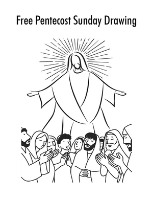 Pentecost Sunday Drawing