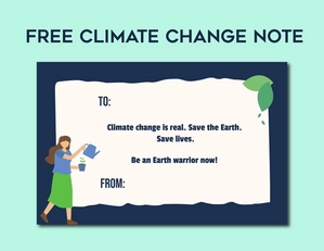 Climate Change Note
