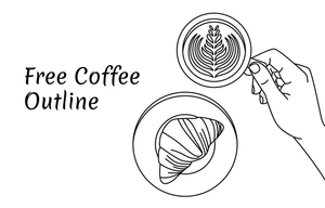 Coffee Outline Clipart