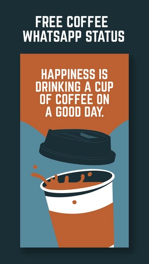 Coffee Whatsapp Status