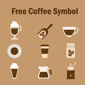 Coffee Symbols Clipart