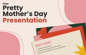 Pretty Mother's Day Presentation